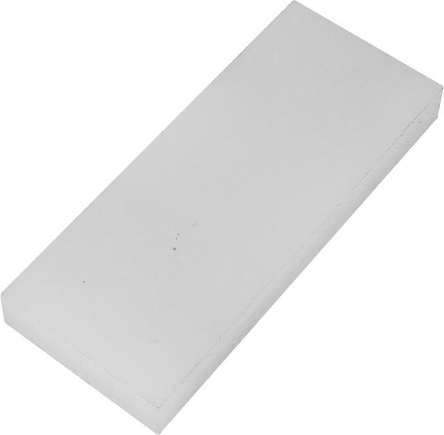 GoolRC Gummihammermatte Weiß zum Schneiden, Stanzen und Stempeln für Lederhandwerk, B/T/H: 20 x 8 x 2,5 cm - Bild 1