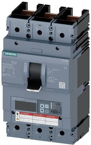 Siemens 3VA6460-7KT31-0AA0 Leistungsschalter in Grau mit Einstellbereich 240 - 600A und einer Schaltspannung von max. 600 V/AC - Bild 1