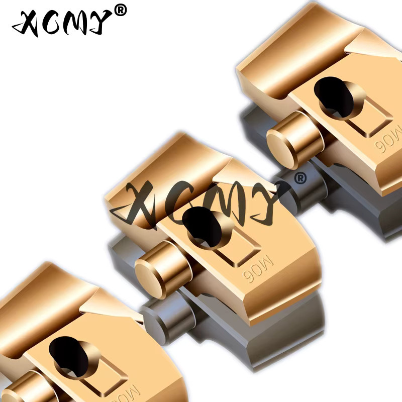 XCMY HCD Edelstahl-Spezialeinsatz für die interne Kühlung von JCD-Serie Bohrerhaltern, Gold, für Schnellbohrer 10-26mm bei Tiefbohrungen - Bild 2