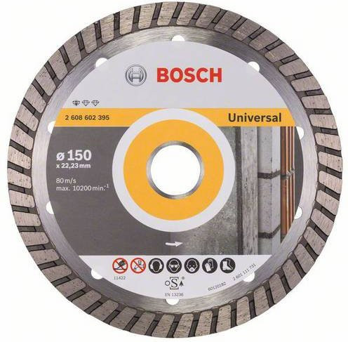 Bosch Diamanttrennscheibe Standard for Universal Turbo Durchmesser: 150 mm - Bild 1