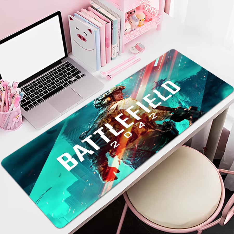 Battlefield Extra großes PC-Gaming-Mauspad in Multicolour als Schreibtischmatte und Tastaturpad - Bild 4