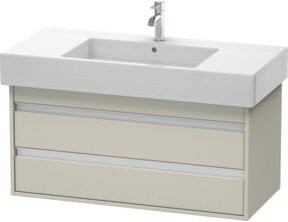 Duravit Waschtischunterschrank Ketho wandhängend in Beige, B/T/H: 100 x 45,5 x 48 cm - Bild 1