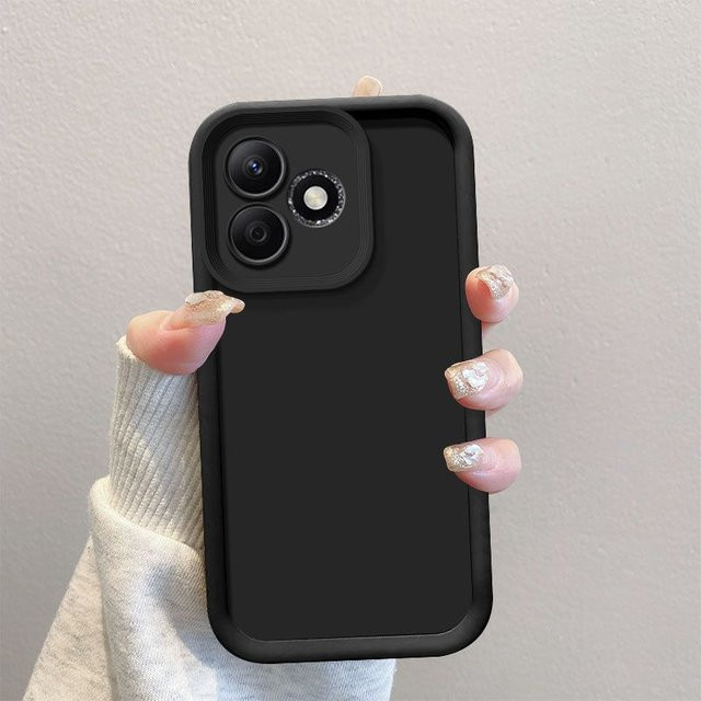 Stoßfeste mattierte Handyhülle für Honor X5C und Honor X5C Plus in Grau - Bild 1
