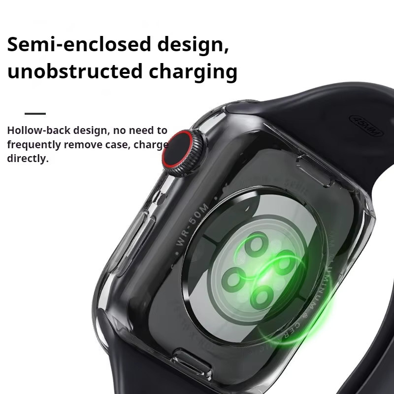 Apple Silikonhülle für Apple Watch, transparent, Unisex - Bild 2