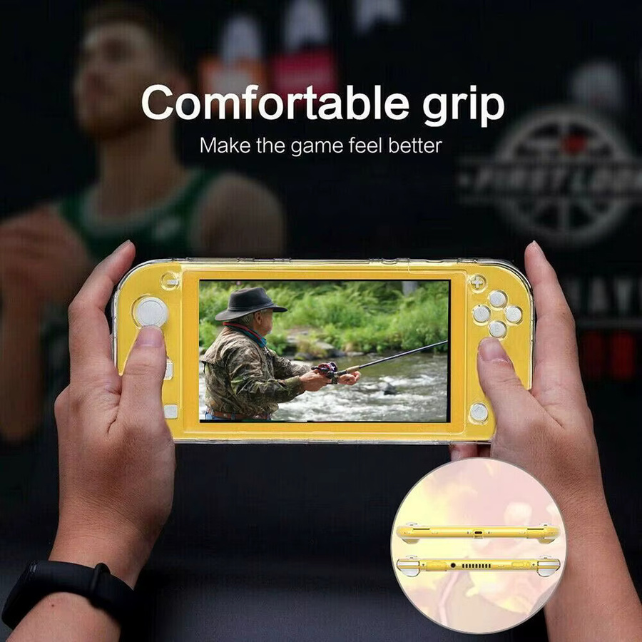 Stoßfeste Schutzhülle für Nintendo Switch und Nintendo Switch Lite in Transparent - Bild 3