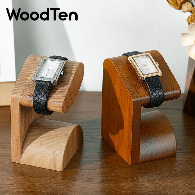 WoodTen Uhrenständer, Holz, braun, Unisex - Bild 1