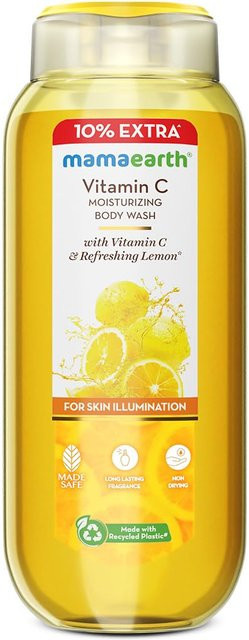 Mamaearth Vitamin C Duschgel, 275 ml, Unisex - Bild 1