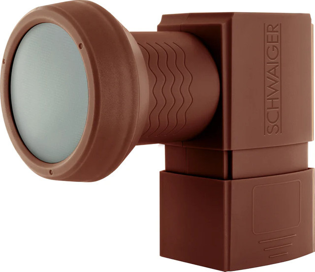 Schwaiger Sun Protect Digitales Quad LNB in Ziegelrot - Bild 1