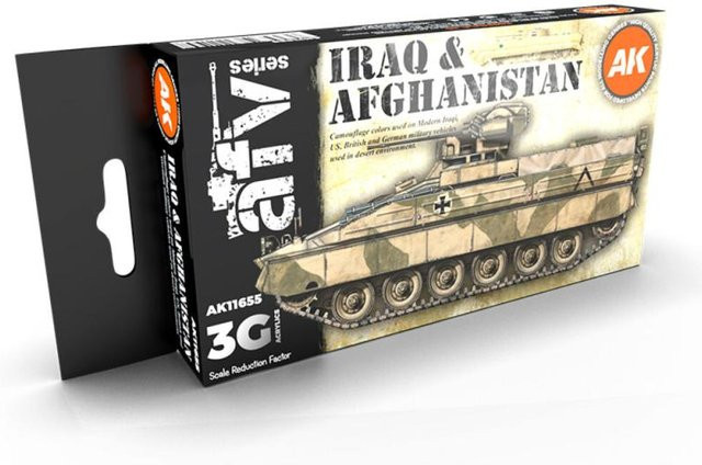 AK Interactive Iraq & Afghanistan 3G, Fahrzeuge - Bild 1
