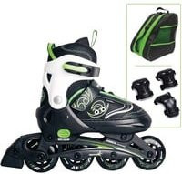 Muuwmi Verstellbare Inline-Skates für Kinder Gr. 33-36 - Bild 1