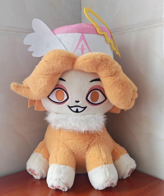 Yiran toy Hazbin Hotel Abelmeow Plüschtier, 35cm, ab 18 Jahren - Bild 1