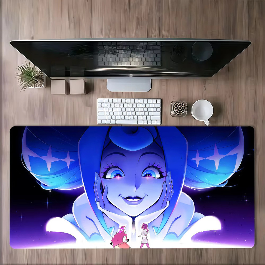 Großes Gaming-Mauspad K-Nights of G-Guinevere im Cartoon-Anime-Design, rutschfest mit Lockedge, Mehrfarbig - Bild 2