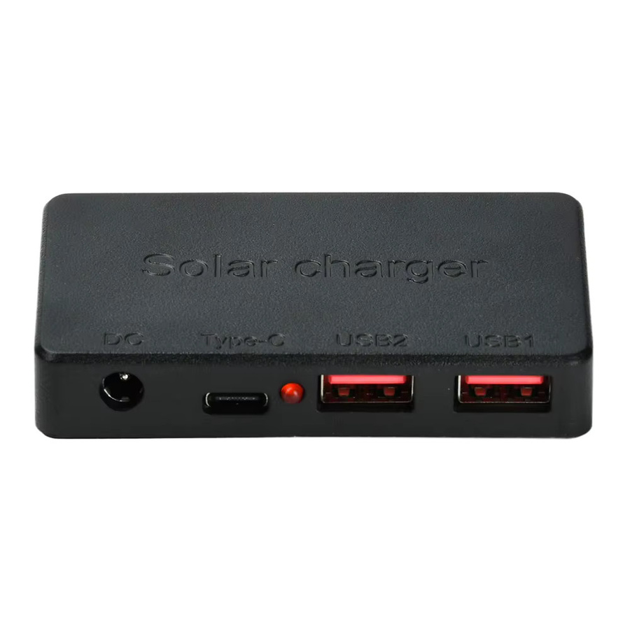Diymore DIY Spannungsregler Anschlussbox mit QC3.0 Dual-USB und PD 100W Typ-C für Solarmodule - Bild 6