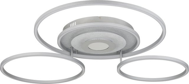 Deckenleuchte MILES von GLOBO Lighting in Silber mit Fernbedienung und Dimmfunktion - Bild 1