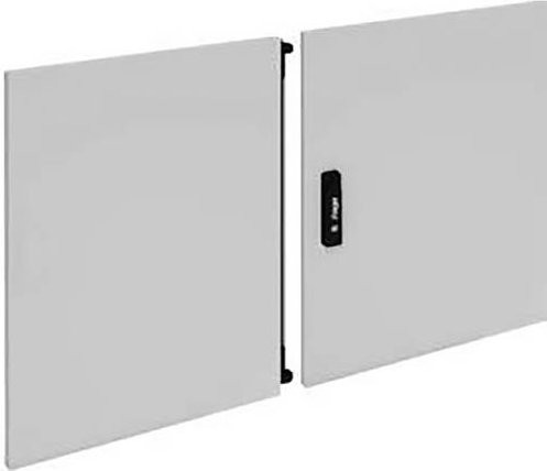 Hager Tür FZ054R aus Stahl in Grau, Breite: 100 cm, Höhe: 75 cm - Bild 1