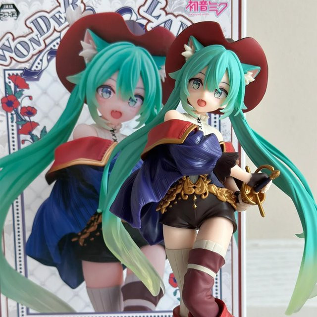 Bandai Hatsune Miku Märchen Wunderland Der gestiefelte Kater, Actionfigur - Bild 1