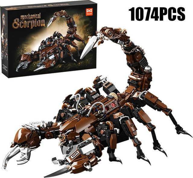 Kreativer Mechanischer Wüstenskorpion, Modellbausatz, 1.074 Teile - Bild 1