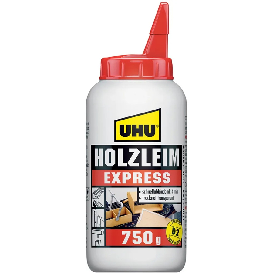 UHU Express Holzleim 48600 transparent 750 g - Bild 2