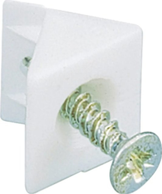 Hettich Rückwandstabilisator aus Kunststoff in Weiß B: 16,0 cm, T: 80,0 cm, H: 70,0 cm - Bild 1