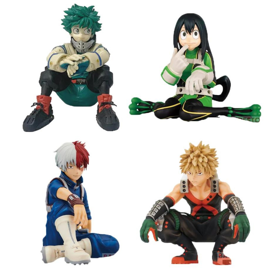 Fashnics My Hero Academia Actionfiguren Midoriya Izuku Todoroki Shouto Bakugou Katsuki 3-6 Jahre - Bild 1