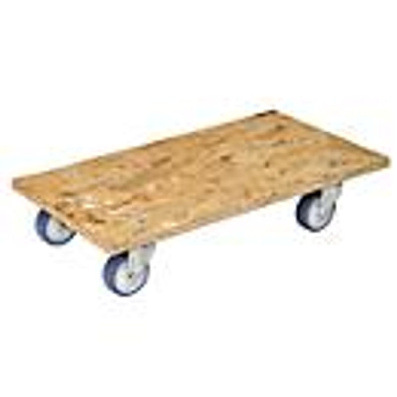 Wagner Transportroller OSB 1173 in Braun, Tragkraft 250 kg, B/T/H: 30,0 x 57,5 x 11,0 cm - Bild 2