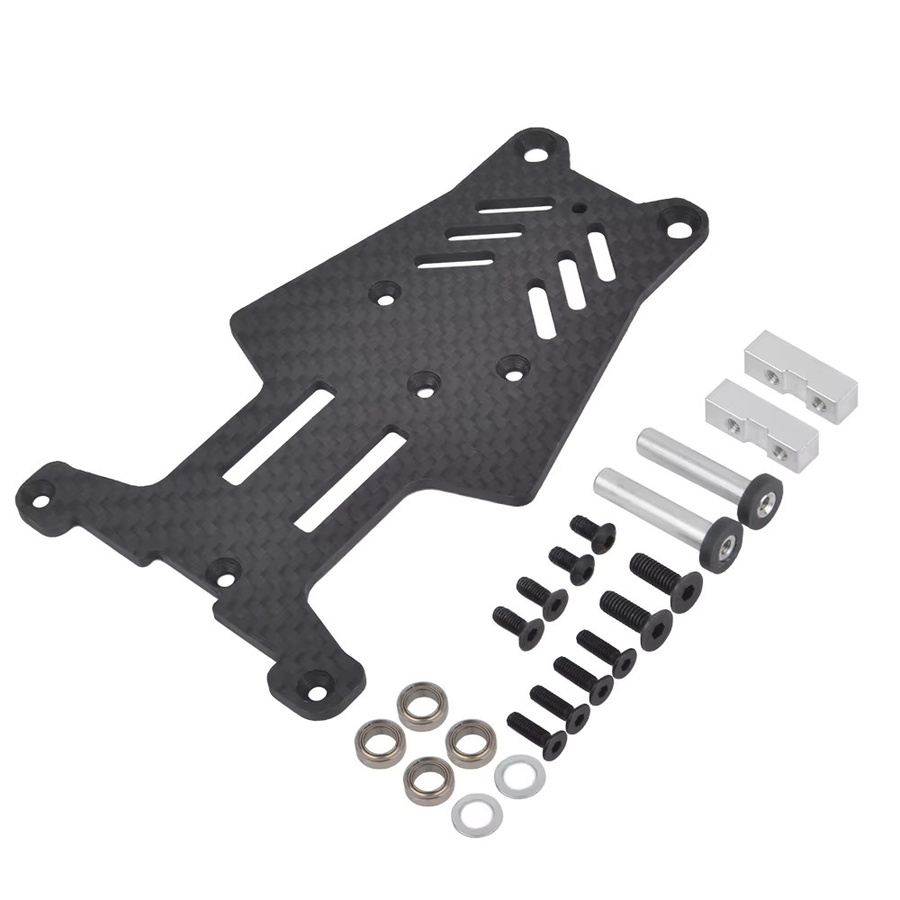 RcAidong Oberer Chassis-Kit aus Kohlefaser, 1/10, Zubehör - Bild 2