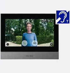 DoorBird IP Video Innenstation A1104T Video-Türsprechanlage Edelstahl Silber mit WLAN und LAN - Bild 1