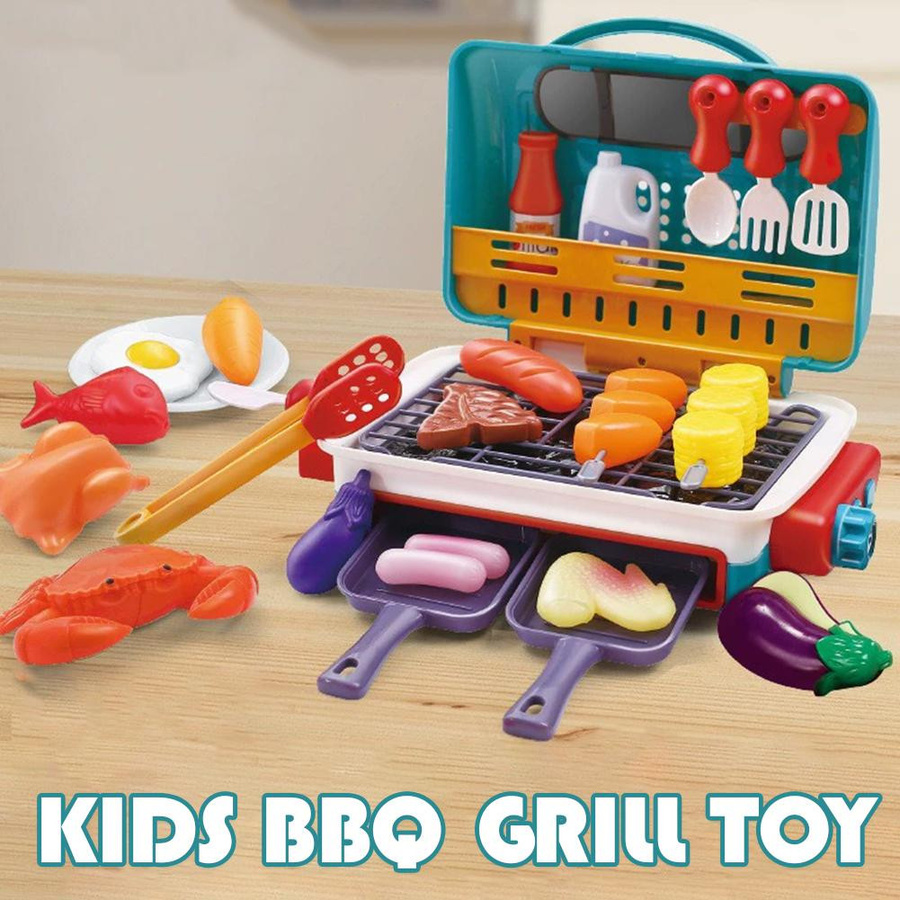 Bai Fen Bai Toys Elektrisches Spielzeug-BBQ-Grill mit Licht und Geräuschen - Bild 2