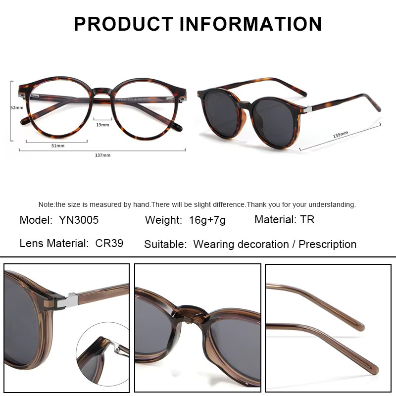 CLLOIO Sonnenbrille, rund, Vollrand, Damen, braun - Bild 4