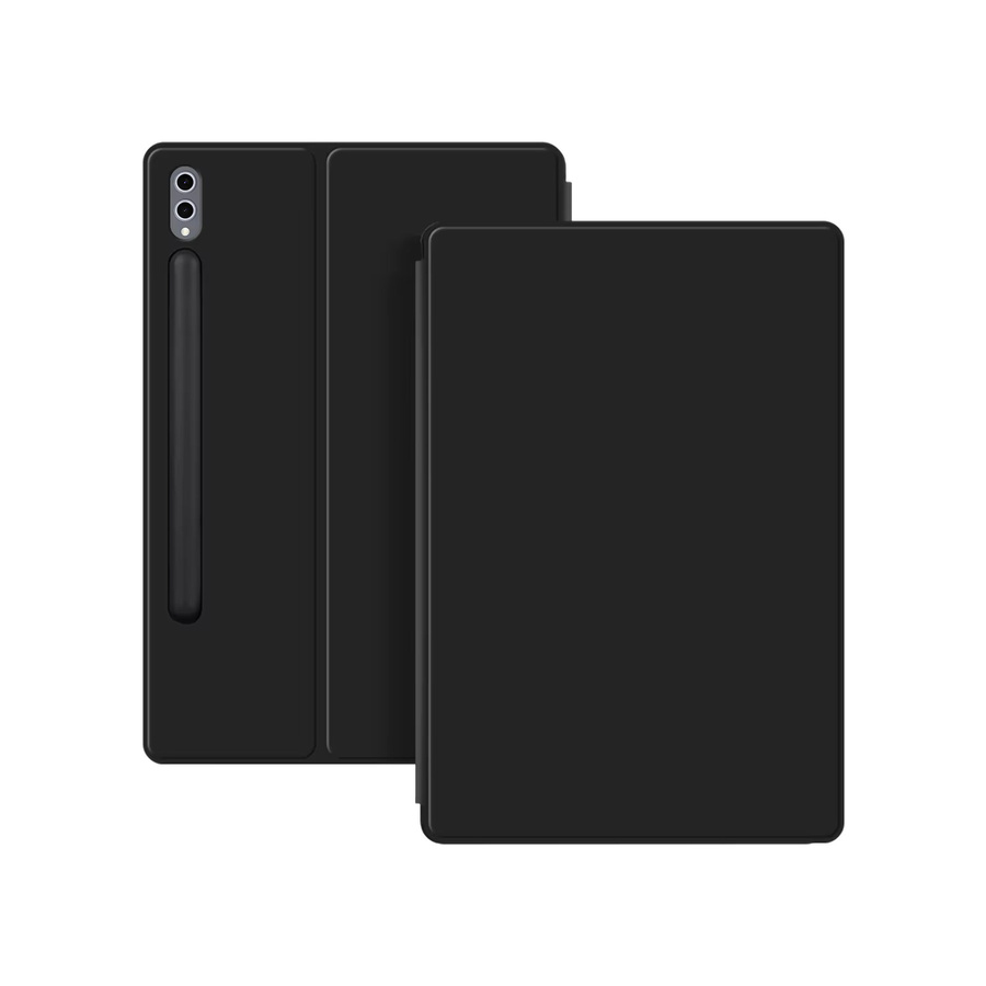 Magnetische Smart Book Case Hülle für Samsung Galaxy Tab S10 Ultra 2024 5G und S9 Ultra 14,6 Zoll mit integriertem Stifthalter und Auto Sleep Wake Funktion in Schwarz oder Blau - Bild 5