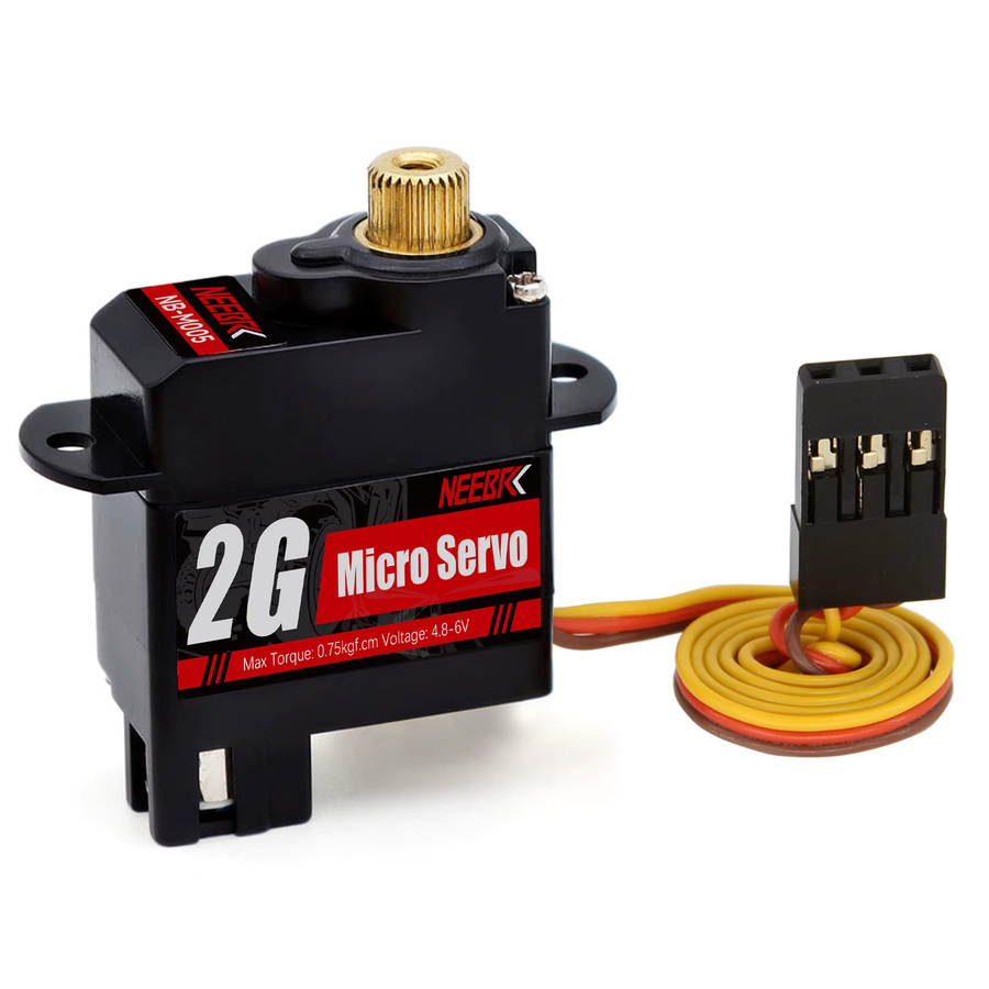 NEEBRC Mini Metal Gear Digital Servo, Wasserdichter kernloser Motor - Bild 3