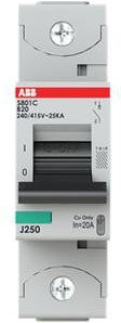 ABB S801C-B20 Leitungsschutzschalter 20A 230V grau - Bild 1