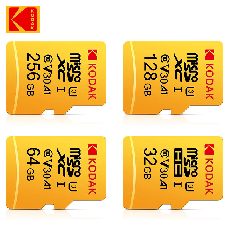 Kodak MicroSD V30 Speicherkarte Klasse 10 Gelb 128 GB - Bild 1