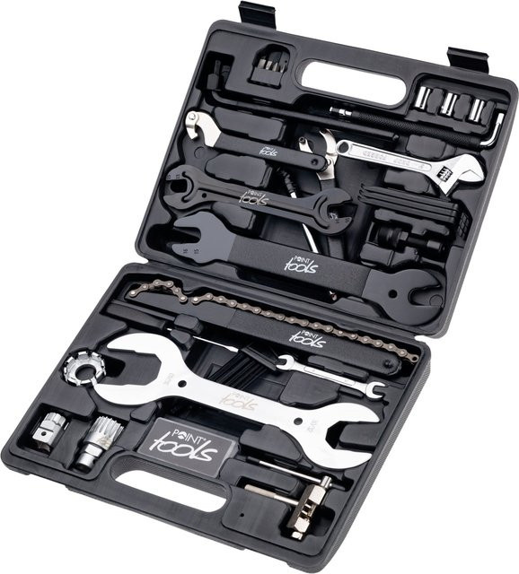 POINT Werkzeugkoffer Toolbox 36 in Schwarz - Bild 1
