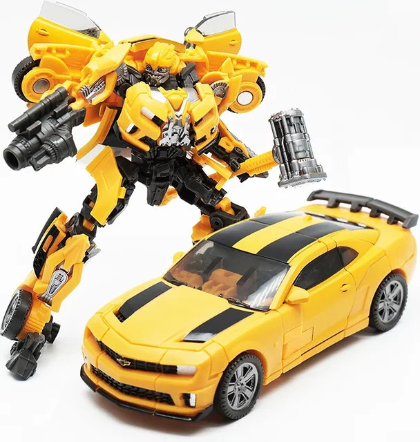 Fondjoy Bumblebee Transformations-Roboter Actionfigur aus Legierung und Kunststoff in Gelb - Bild 1
