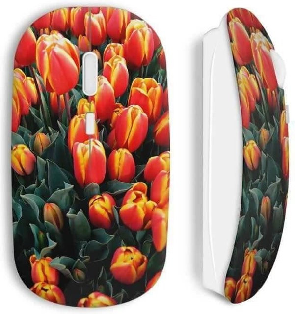Tulips kabellose Maus mit Wi-Fi und USB-A Anschluss in Multicolour - Bild 1