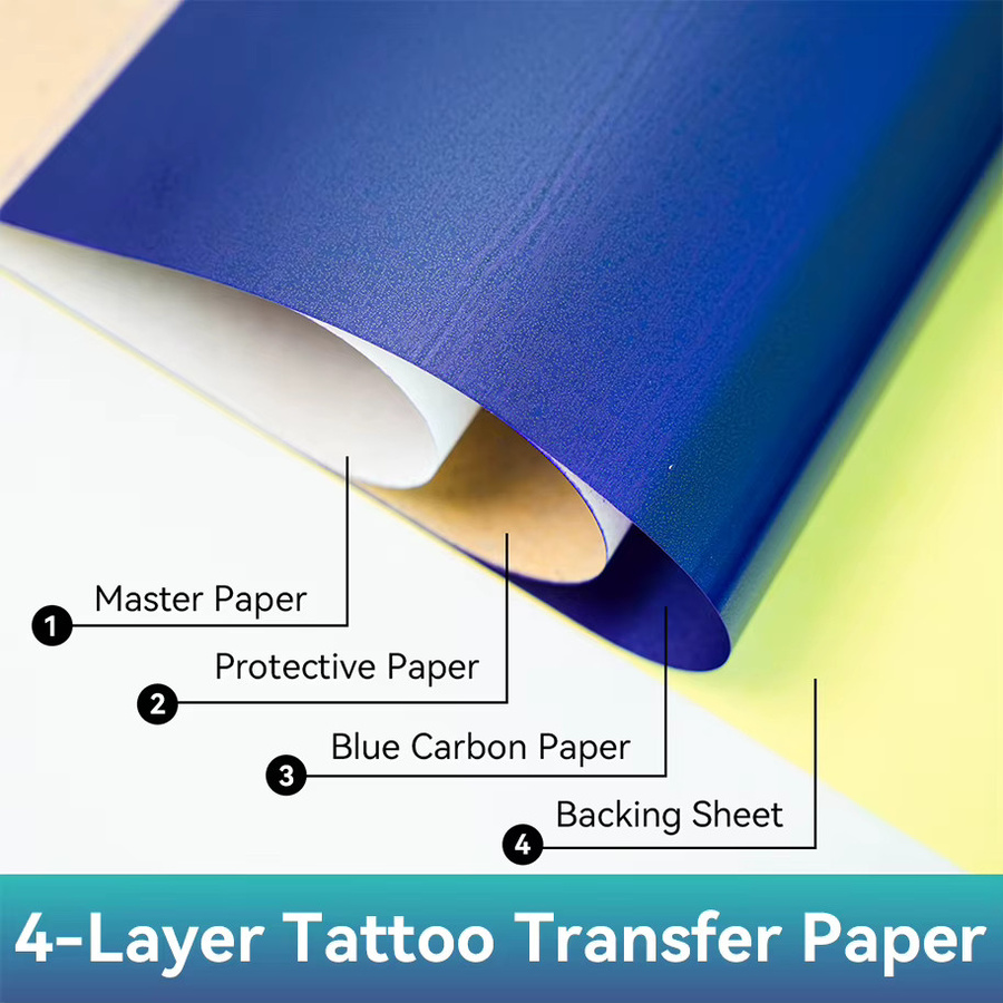 DMTATTOO Tattoo-Transferpapier im A4-Format für Transfermaschinen - Bild 3
