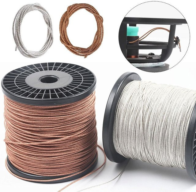 1 Meter Lautsprecherkabel aus geflochtenem Kupfer in Gold, verschiedene Aderstärken zur Reparatur und als Lautsprecherzubehör - Bild 1