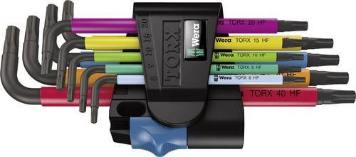 Wera Multicolour Torx Winkelschlüsselsatz 9-teilig - Bild 1
