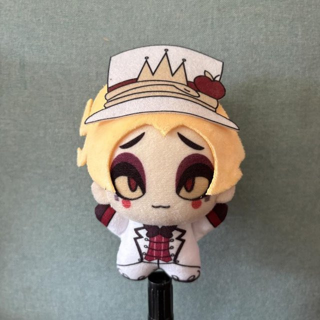 Yiran toy Hazbin Hotel Morgenstern Luzifer Plüschtier, Puppe, ab 14 Jahren - Bild 1