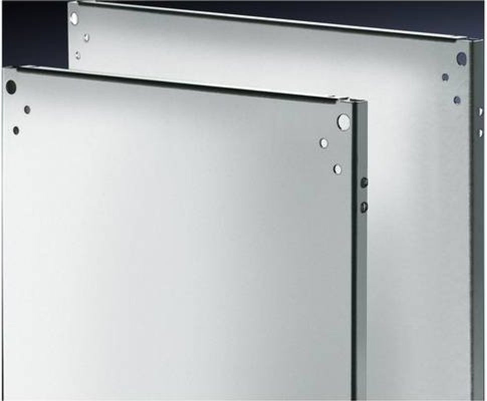 Rittal Montageplatte Aluminium Silber B: 69,9 cm, H: 109,6 cm - Bild 2