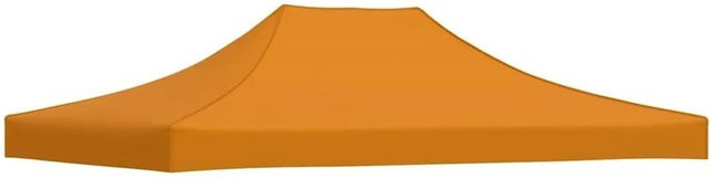 vidaXL Partyzelt-Dach für Faltpavillon in Orange, B/T: 4,5 x 3 m, aus Polyester mit PVC-Beschichtung - Bild 1