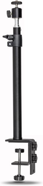 Walimex Pro Table Top Lampenstativ aus Aluminium in Schwarz, Höhe: 35-65 cm - Bild 1