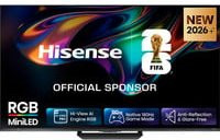 Hisense 75UR8DS RGB MiniLED 4K UHD Fernseher in Schwarz und Grau - Bild 1