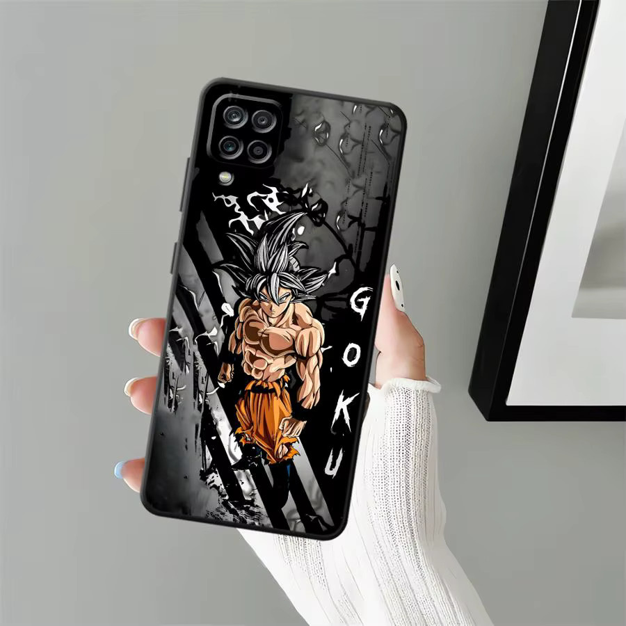 Dragon Ball Anime Goku Handyhülle für Samsung Galaxy A-Serie in Schwarz - Bild 5