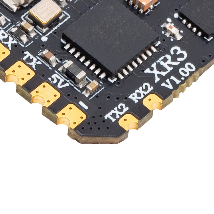 Radiomaster XR3 Dualband Nano Multi-Frequenz ExpressLRS Empfänger 2,4 GHz 900 MHz Schwarz - Bild 2