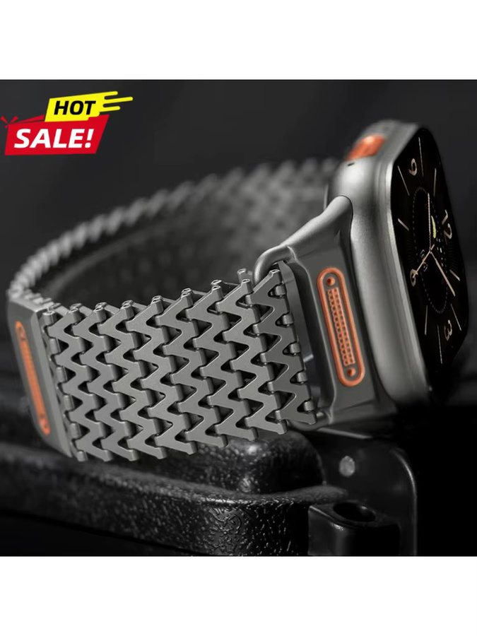 FancyWrist Uhrenarmband Edelstahl, Silber, Unisex - Bild 5