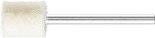 PFERD Filzpolierstifte Zylinderform mittelhart, Durchmesser: 10 mm, Schaft-Durchmesser: 3 mm, Farbe: Weiß - Bild 1