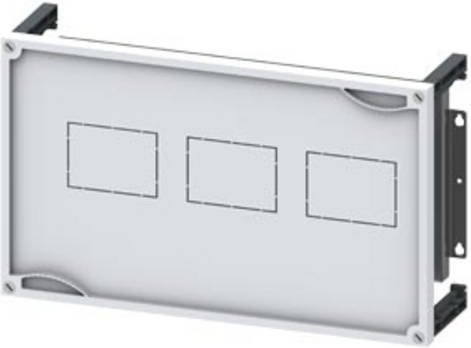 Siemens 8GK47352KK22 Einbausatz Kompaktleistungsschalter 3VA 3 x 3VA12 bis 250A mit Frontdrehantrieb in Grau - Bild 1