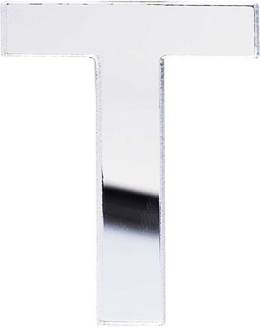Rico Design Spiegel in Form eines Großbuchstabens mit 3,2 cm Tiefe - Bild 1